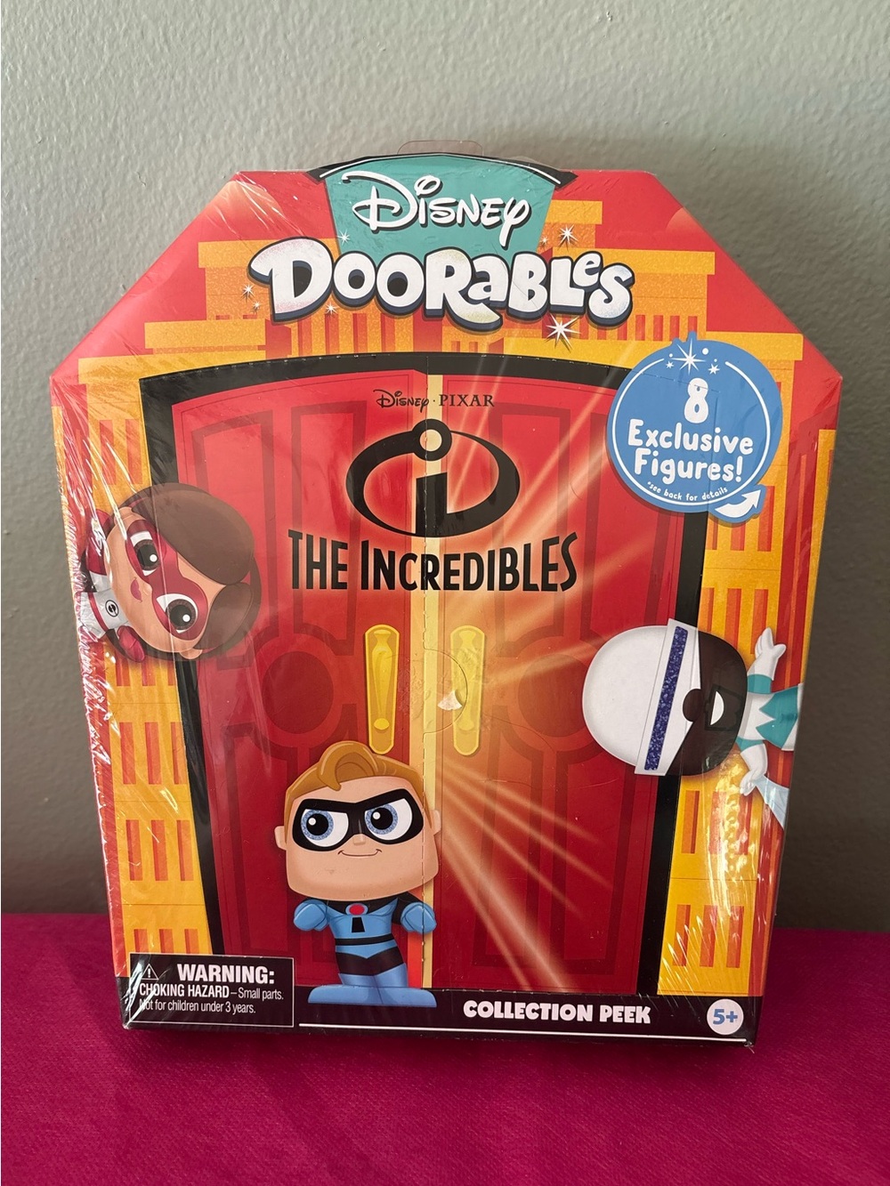 Disney Doorables The Incredibles Collectible Box -brand new/never opened